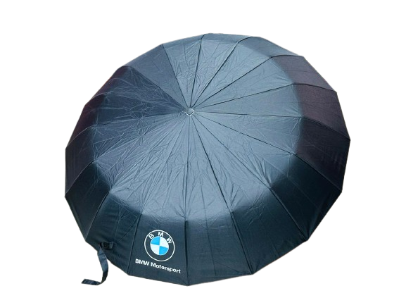 16 Ribs BMW Auto Open And Auto Close Umbrella (black colour.)