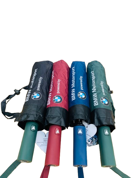 10 Ribs BMW Auto Open And Auto Close Umbrella UV, (Any Colour)