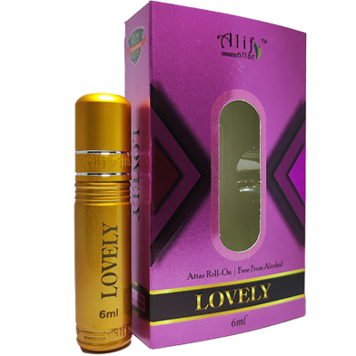 Lovely Alif Attar Lovely | লাভলি আলিফ আতর - 6ml