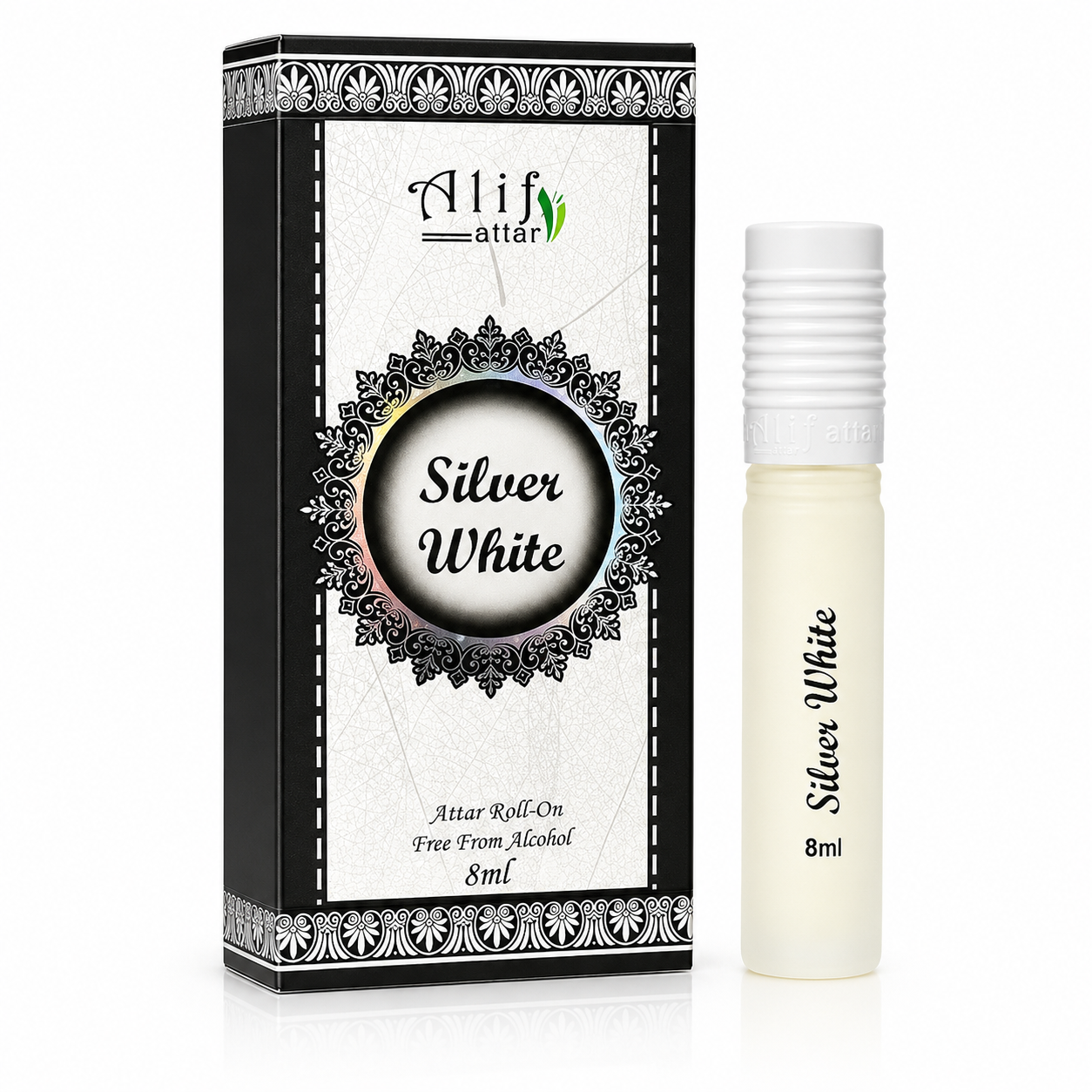 Silver White Atter | সিলভার হোয়াইট আতর -8 ml