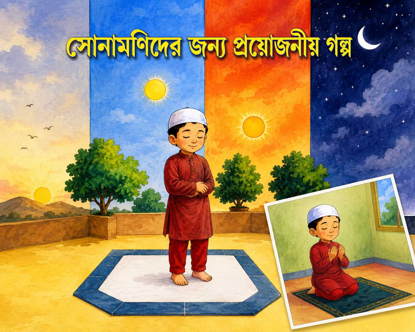 সোনামণিদের জন্য প্রয়োজনীয় দোয়া